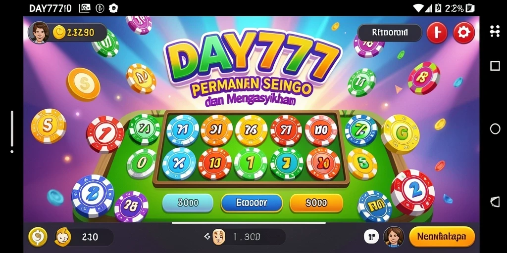 Tampilan gameplay Bingo yang menegangkan dan menyenangkan.