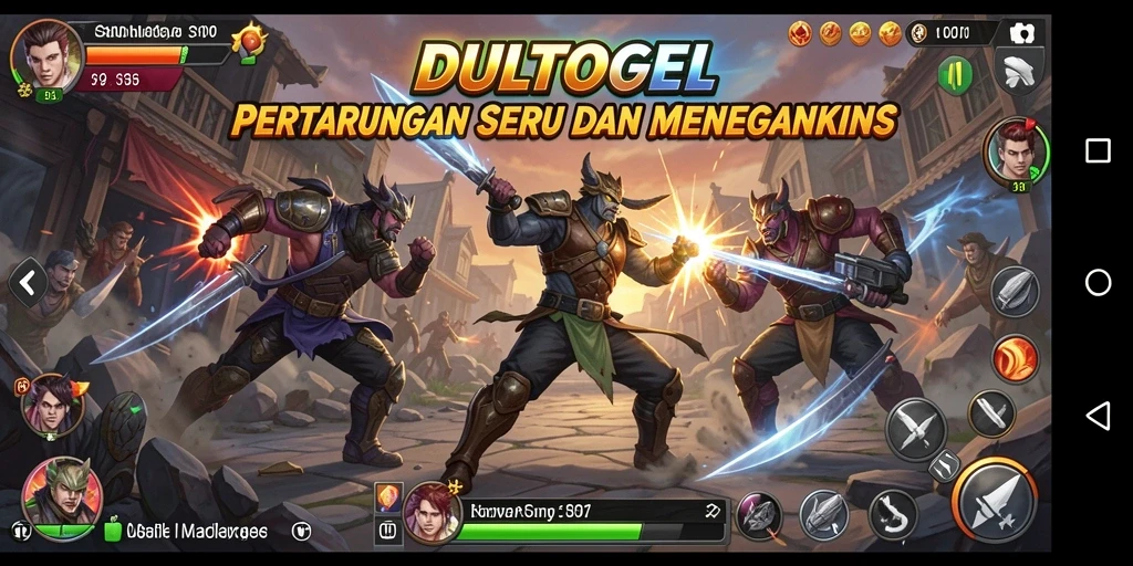 Gambaran gameplay seru DULTOGEL yang memukau.