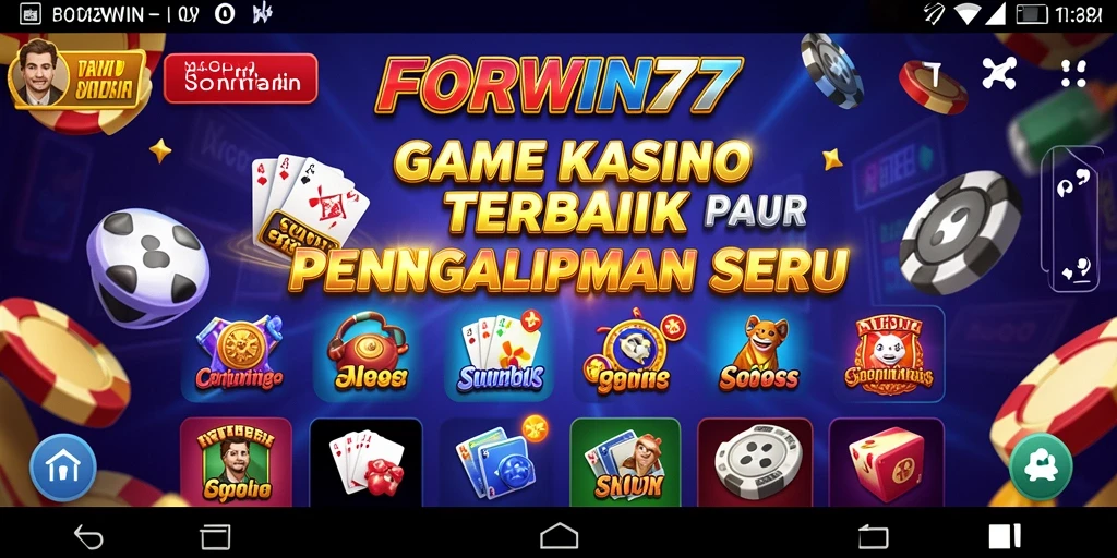Tampilan gameplay menarik dari FORWIN77 dengan grafis menawan.