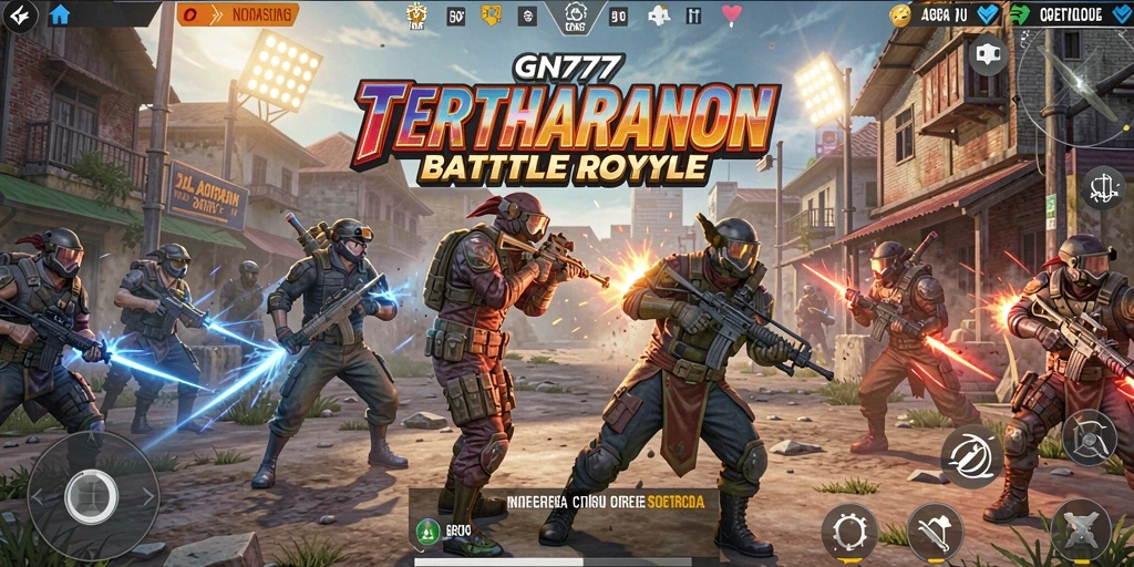 Tampilan pertarungan seru di arena GN777 dengan grafis menakjubkan.