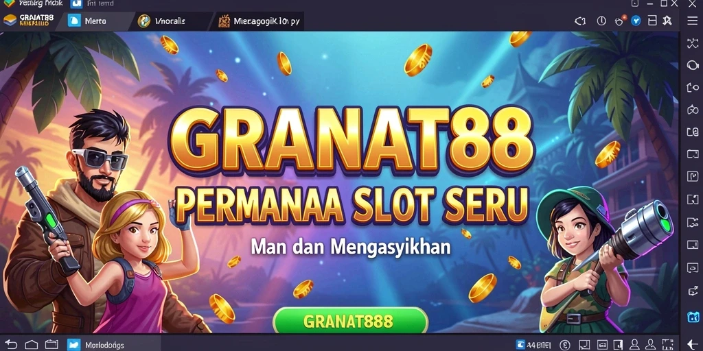 Tampilan gameplay slot yang menarik dan seru di GRANAT88.