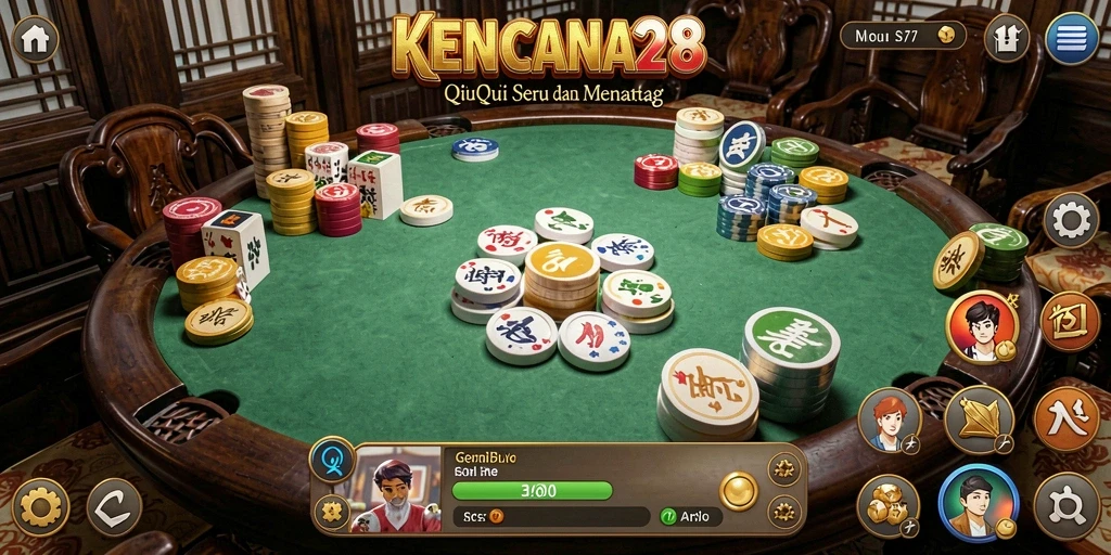 Screenshot gameplay KENCANA28 yang menunjukkan aksi seru.