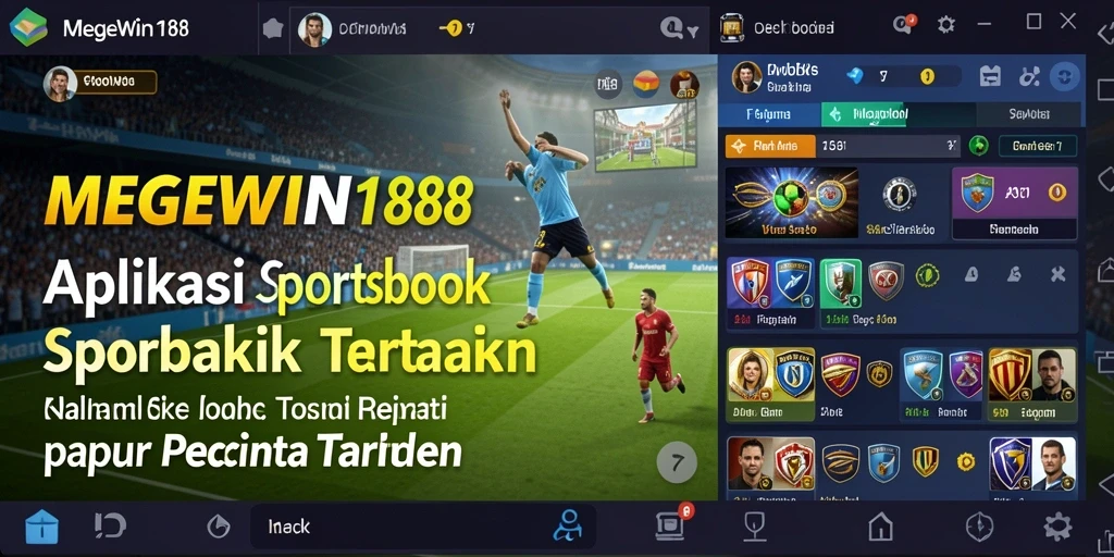 Screenshot MEGEWIN188 menampilkan antarmuka taruhan yang menarik dan interaktif.