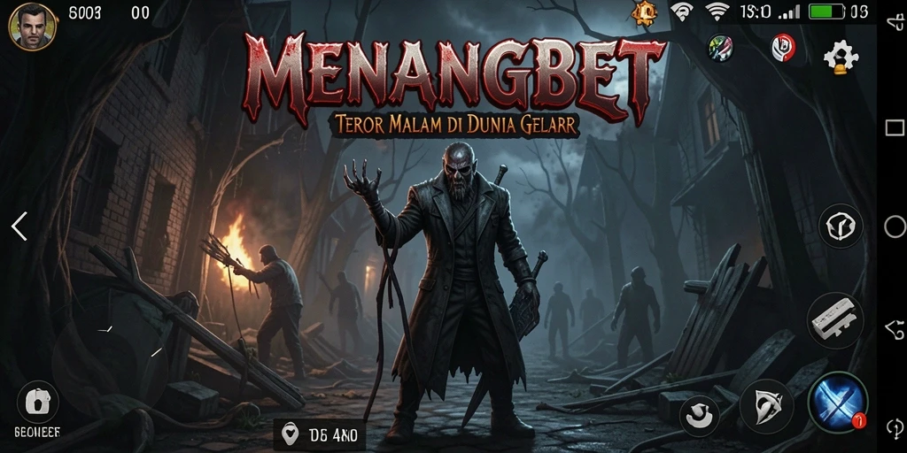 Gameplay menegangkan di <strong>MENANGBET</strong> dengan suasana yang mencekam dan horor.