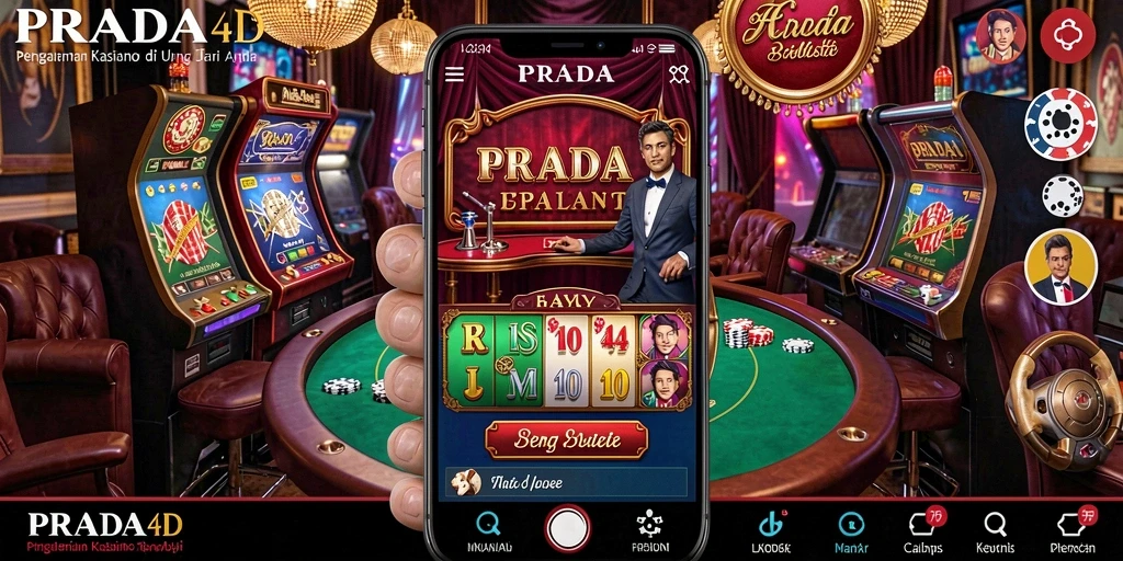 Gameplay seru dan menarik di aplikasi Kasino PRADA4D.