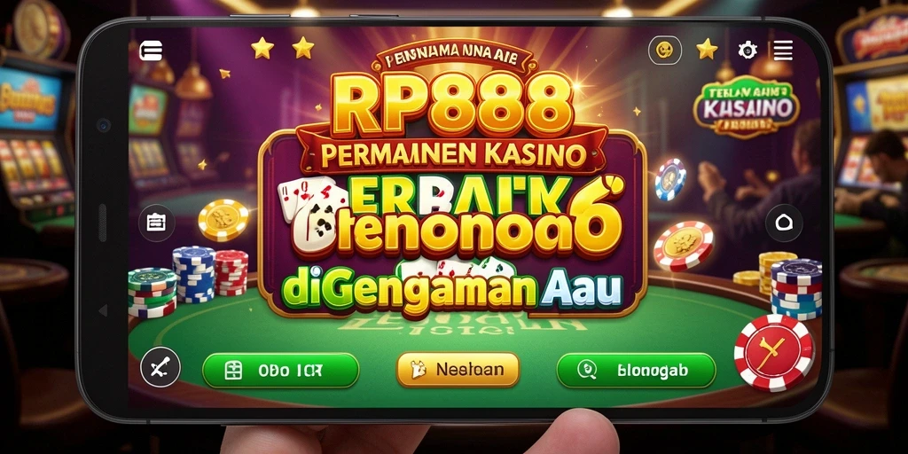 Tampilan gameplay RP888 yang menakjubkan dan menarik.