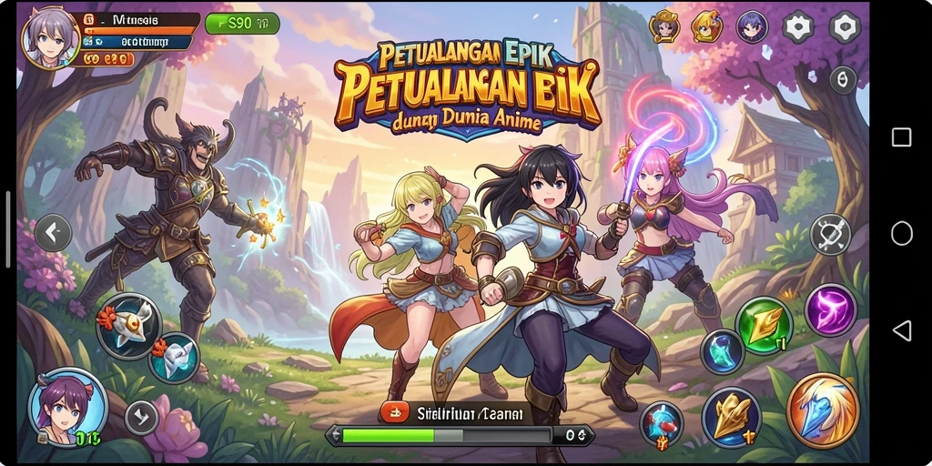 Gameplay S80 yang menakjubkan dalam dunia anime.
